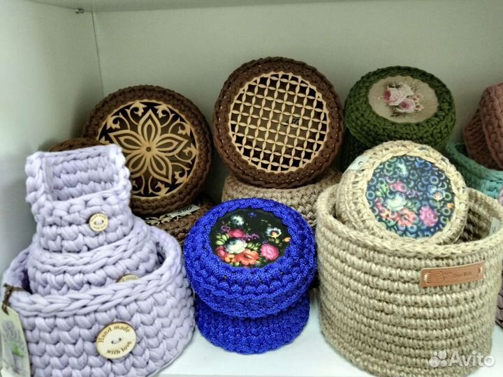 Корзины интерьерные