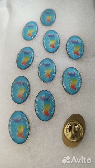 Значок Отечество - вся Россия