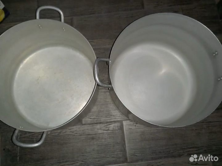 Кастрюля алюминиевая