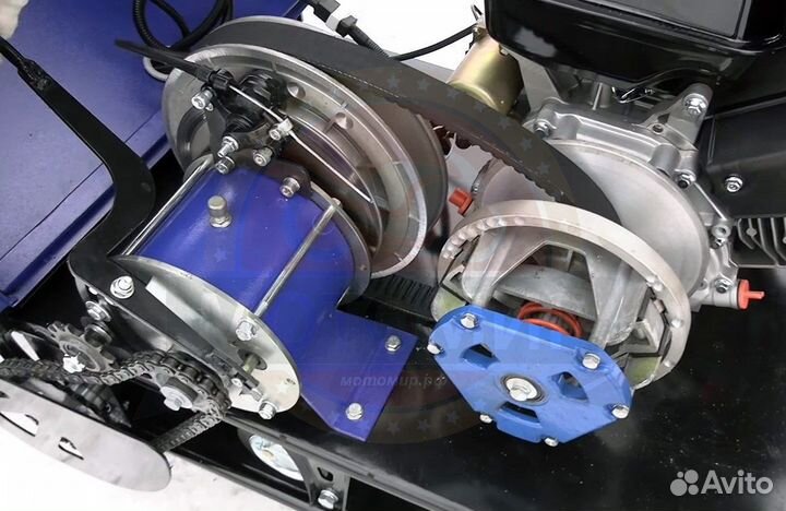 Мотобуксировщик С лыжным модулем 16 Л.С