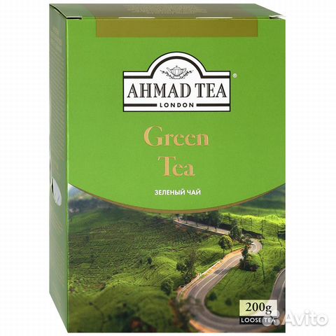 Чай Ahmad Tea зеленый 200 гр