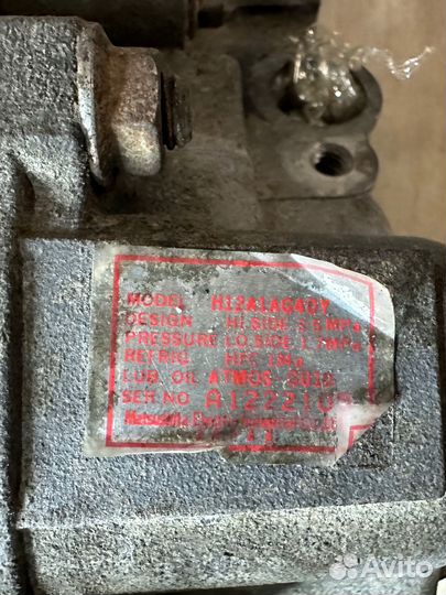Компрессор кондиционера Mazda 3 bk z6