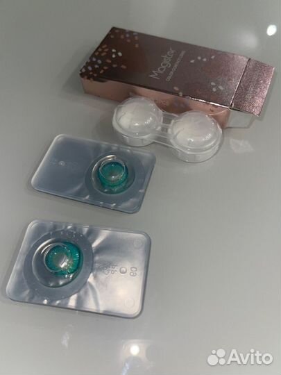 Цветные линзы неоновые карнавальные Хэллоуин