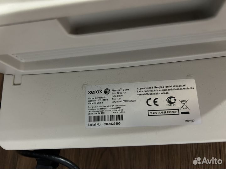 Принтер Xerox Phaser 3140