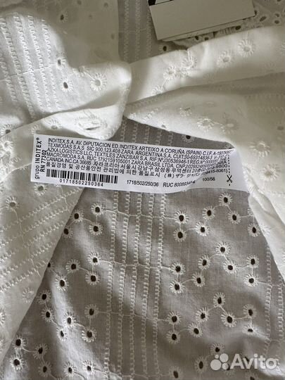 Рубашка zara для девочки