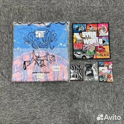 Футболка Syna World Crestt blue