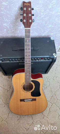 Акустическая гитара washburn