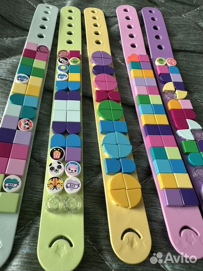 Браслеты Lego Dots