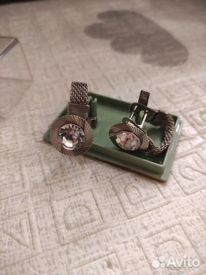 Винтажные мужские запонки 1970-1980