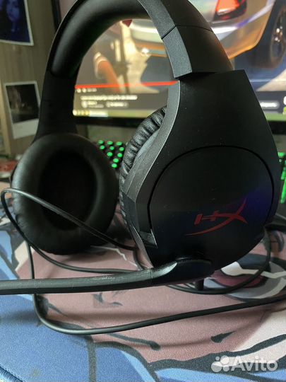 Игровые наушники Hyperx