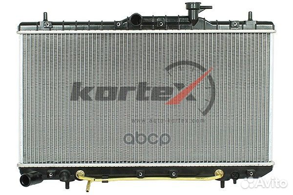 Радиатор hyundai accent 1.5/1.6 акпп/-AC KRD10