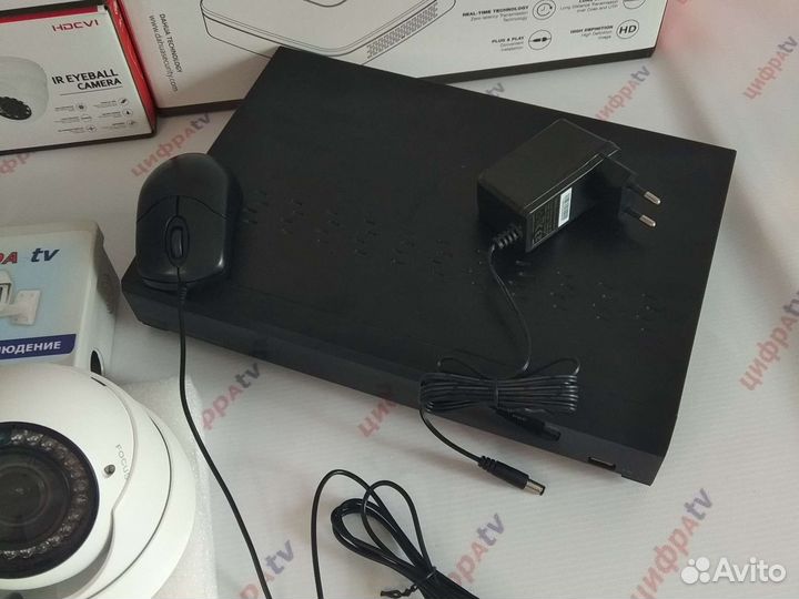 11 уличных Камер видеонаблюдения 4\1Мп Dahua