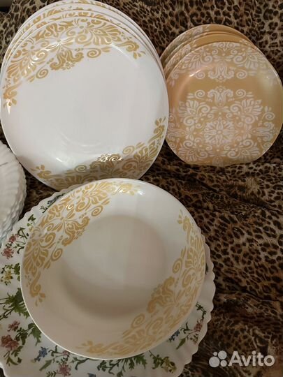 Посуда.24шт.Франция.блюда.тарелки.новые