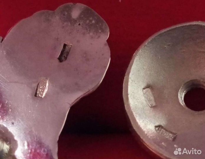 Знак, значок серебро 925. Олимпийский мишка. Спорт