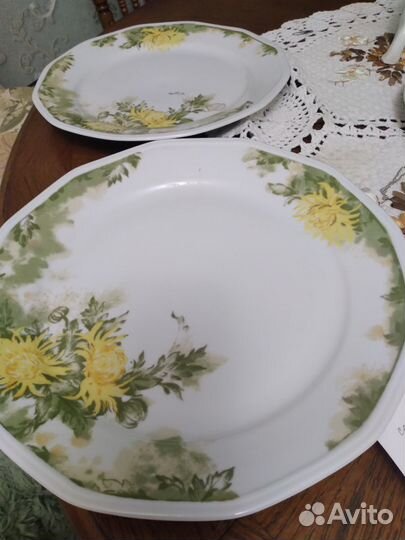 Блюда фарфор марки mafla гдр