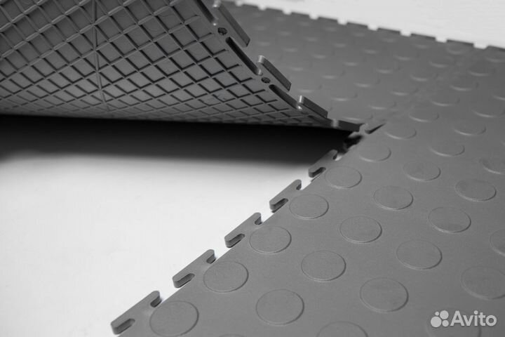 Резиновая плитка Rubber Prom 9 мм 500*500 мм