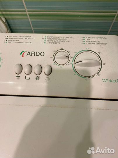 Стиральная машина ardo TL800X