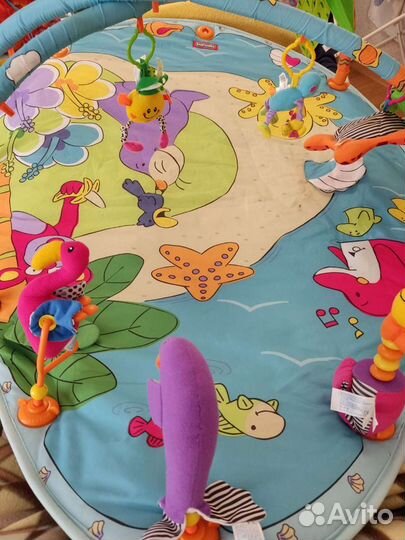 Огромный развивающий коврик tiny love