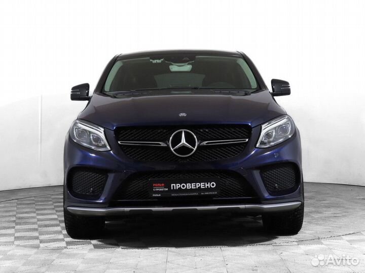 Mercedes-Benz GLE-класс AMG Coupe 3.0 AT, 2016, 113 647 км