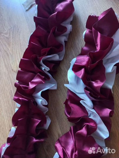 Свадебные ленты для машины