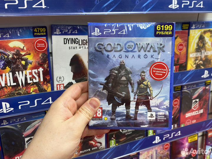 Игры на PS4 Новые и trade-in. Продажа-Обмен