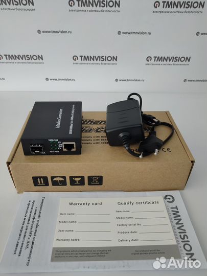 Медиаконвертер оптический S-105