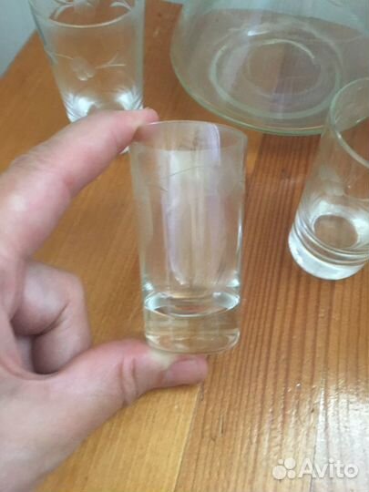 Графин СССР и стопочки