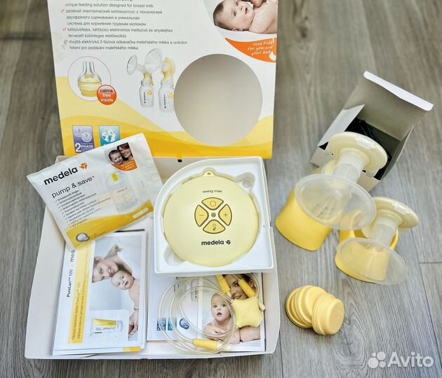 Молокоотсос medela электрический и avent ручной