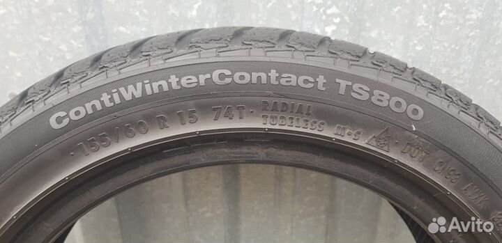 Continental ContiWinterContact TS 800 155/60 R15 и 155/60 R15 19R