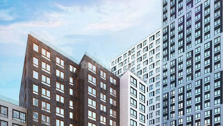 Своб. планировка, 66,4 м², 2/33 эт.