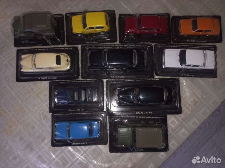 Автолегенды СССР deagostini