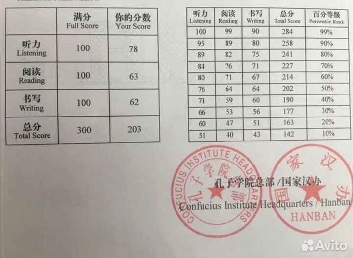 Китайский язык онлайн, подготовка к HSK/YCT