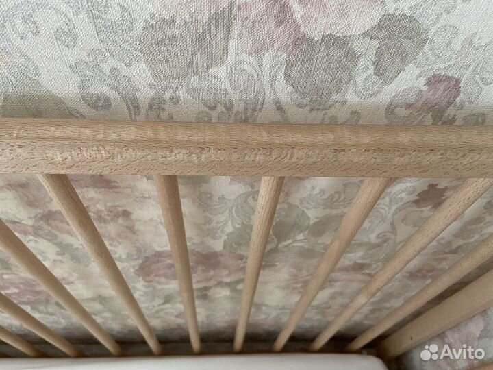 Детская кроватка IKEA сниглар с матрасом