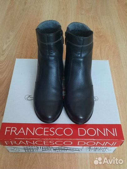 Полусапожки Francesco Donni из натур.кожи р-р 37