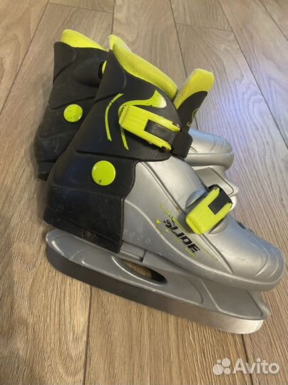 Коньки раздвижные 33-36