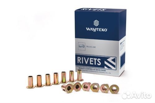 Заклепка тормозной накладки Shacman,Howo