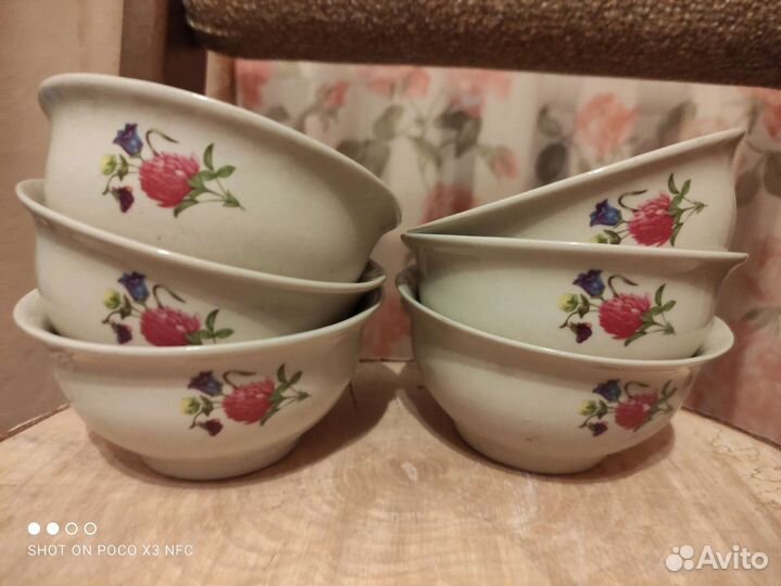 Чайный сервиз с пиалами