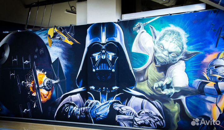 Художественная роспись, граффити оформление