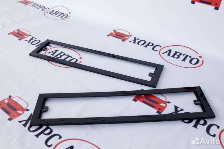 Широкие номерные рамки