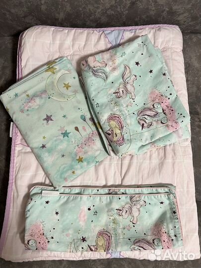 Постельное белье в детскую кроватку