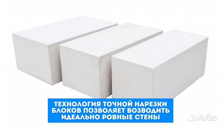 Газоблок поревит, теплит D500