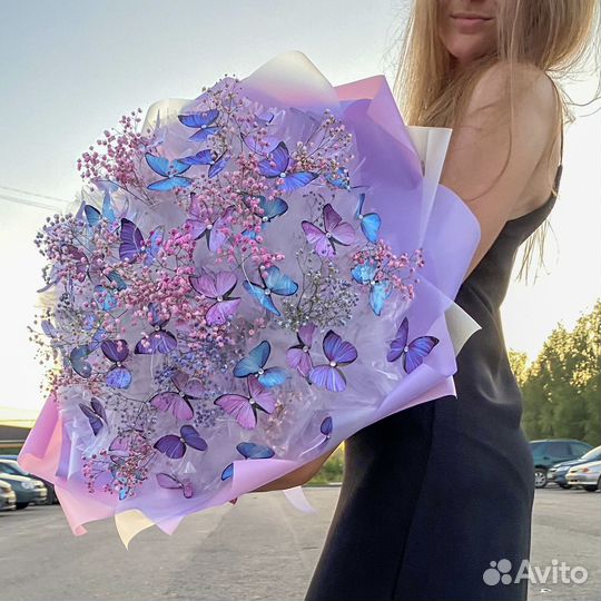Букет из бабочек