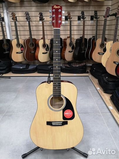 Новая акустическая гитара Fender Squier SA-150