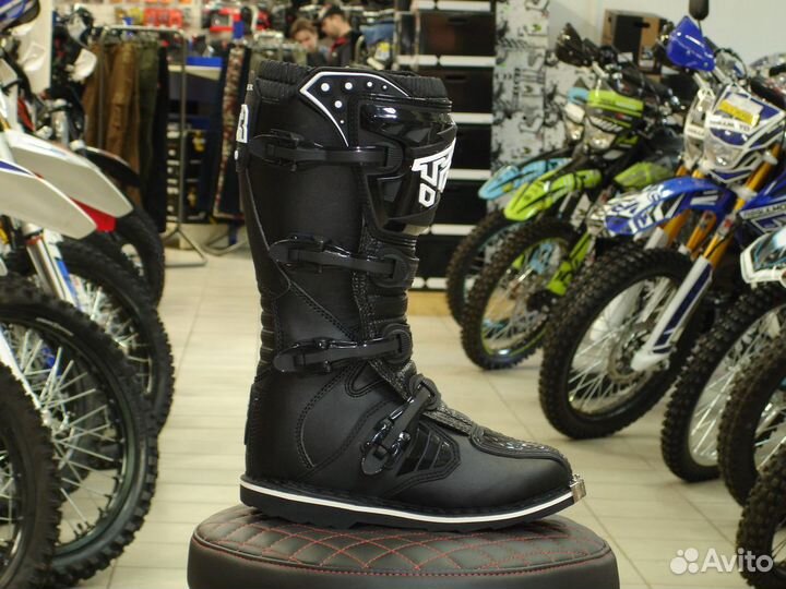 Мотоботы tiger MTR-E001 черный