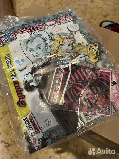 Журнал монстр хай запечатанный