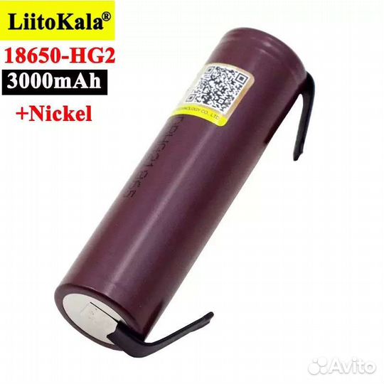 Аккумулятор 18650 liitokala