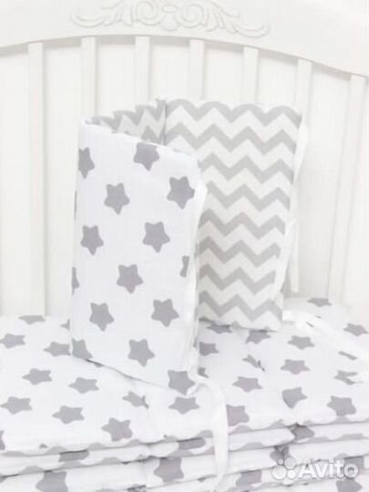 Бортики в детскую кроватку