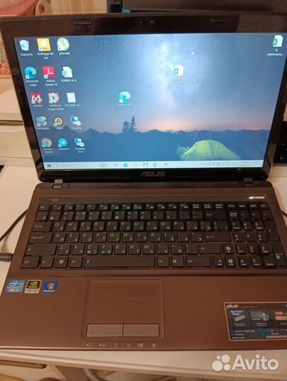 Ноутбук asus k 53 s