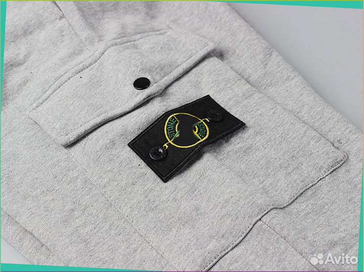 Широкие штаны карго Stone Island (В наличи все цвета)