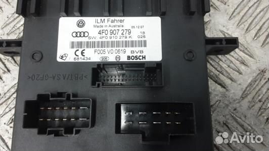 Блок комфорта audi A6 C6 (OSE15M302)